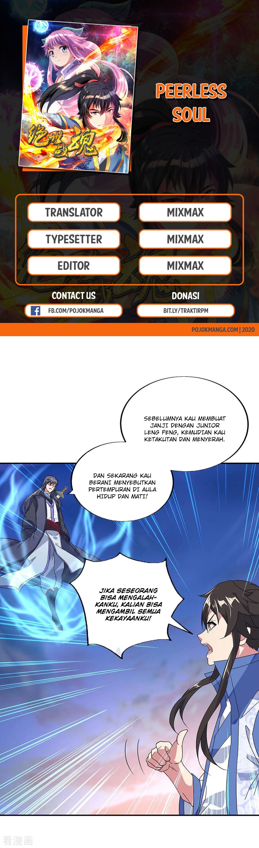 Peerless Soul Chapter 231 Bahasa Indonesia